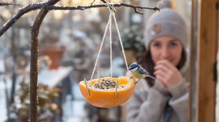 « Je l’ai posée hier, ils sont venus ce matin » : ma mangeoire maison en 5 minutes attire les oiseaux