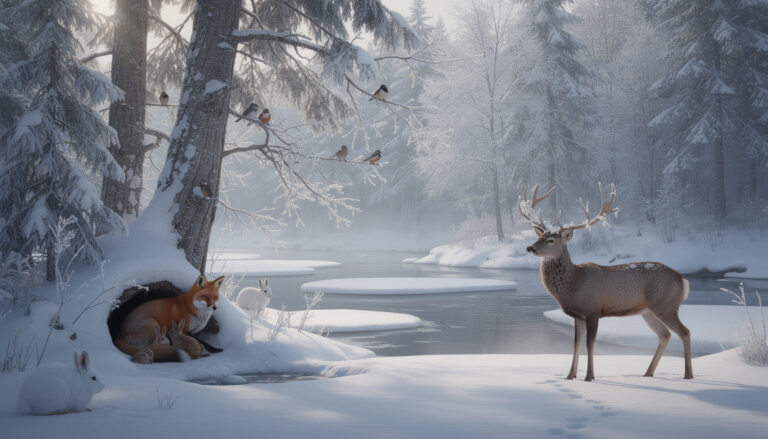 découvrez comment les animaux s'adaptent à leur habitat naturel durant l'hiver et apprenez à les protéger efficacement.
